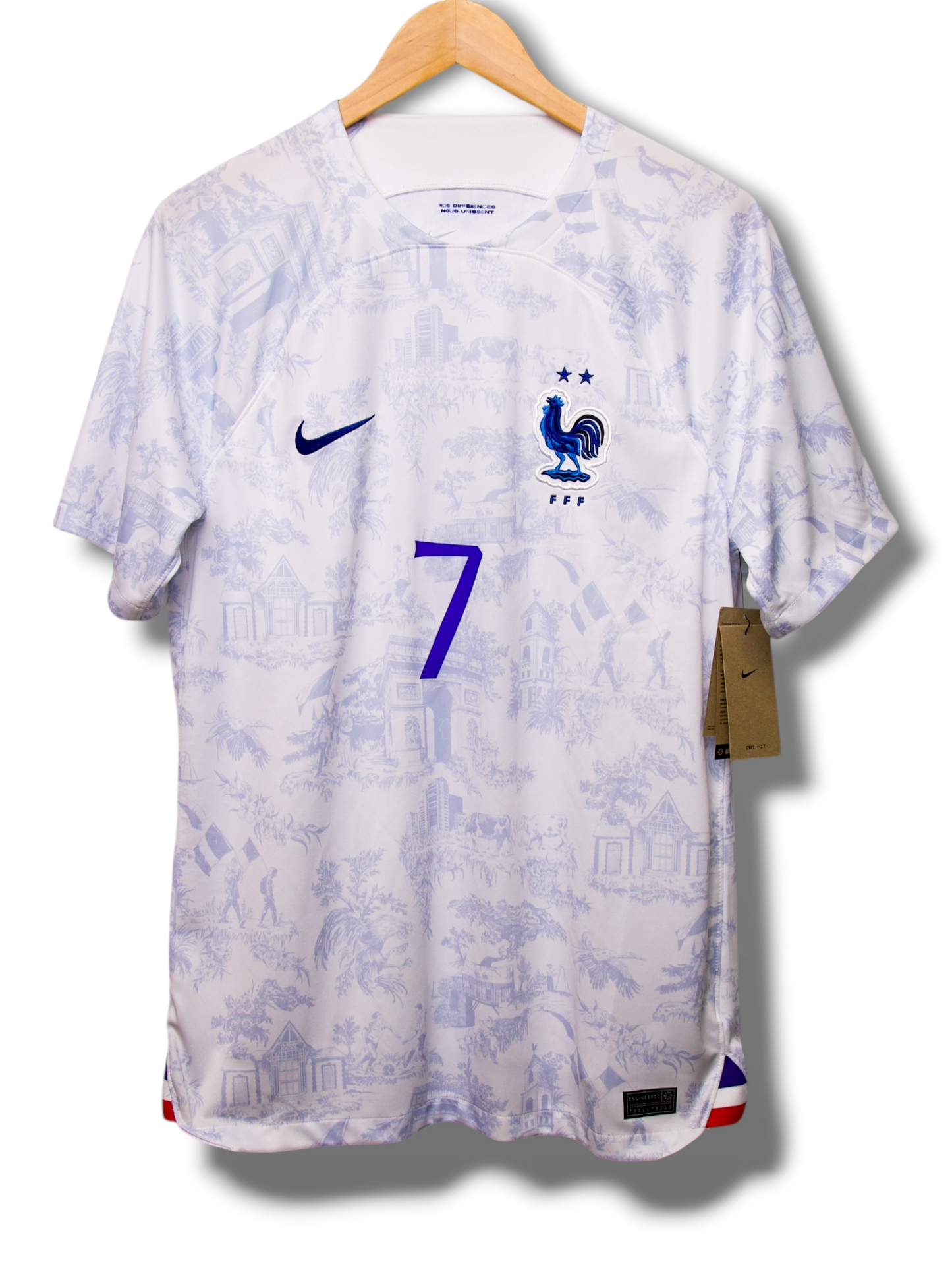 Frankrijk 2022 Uit Shirt Griezmann #7 (M)