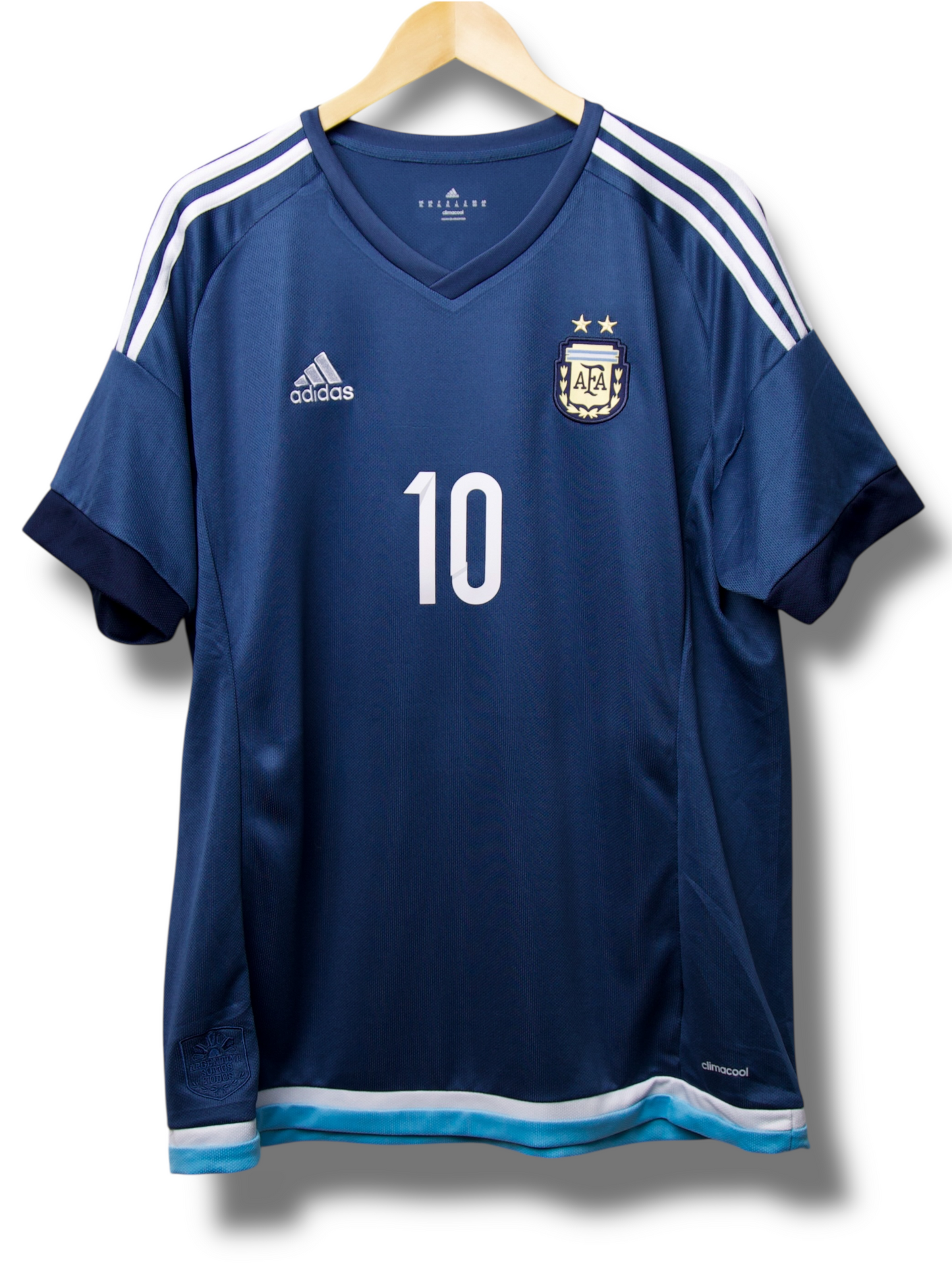 Argentinië 2016 Uit Shirt Messi #10 (XL)