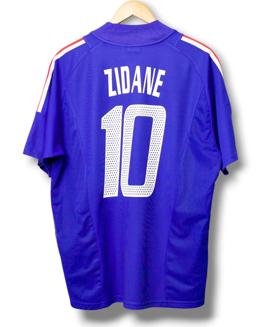 Frankrijk 2002 Thuis Shirt Zidane #10 (L)