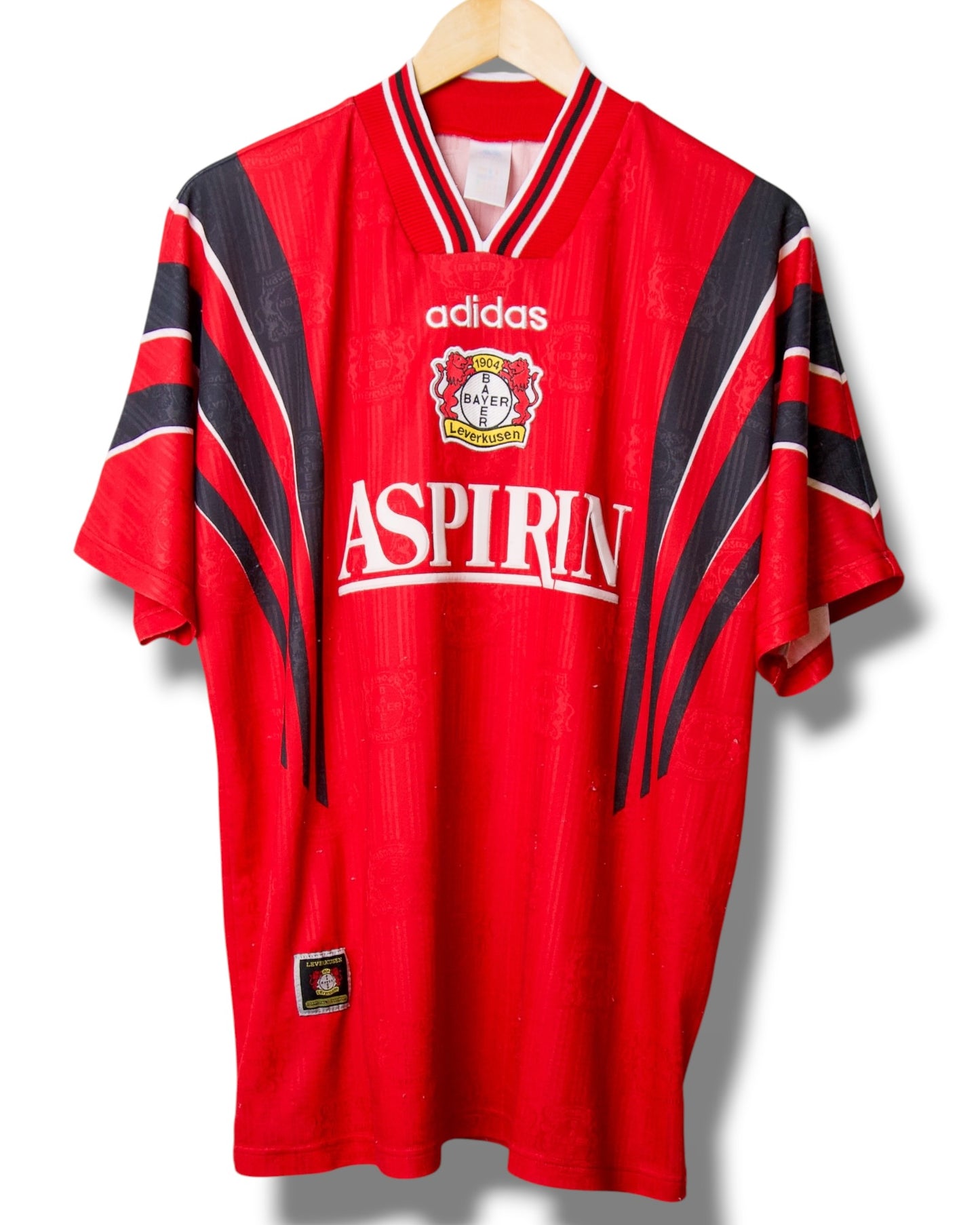 Bayer Leverkussen 1997/1998 Thuis Shirt (L)