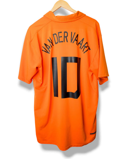 Nederland 2006 Thuis Shirt Van der Vaart #10 (XXL)