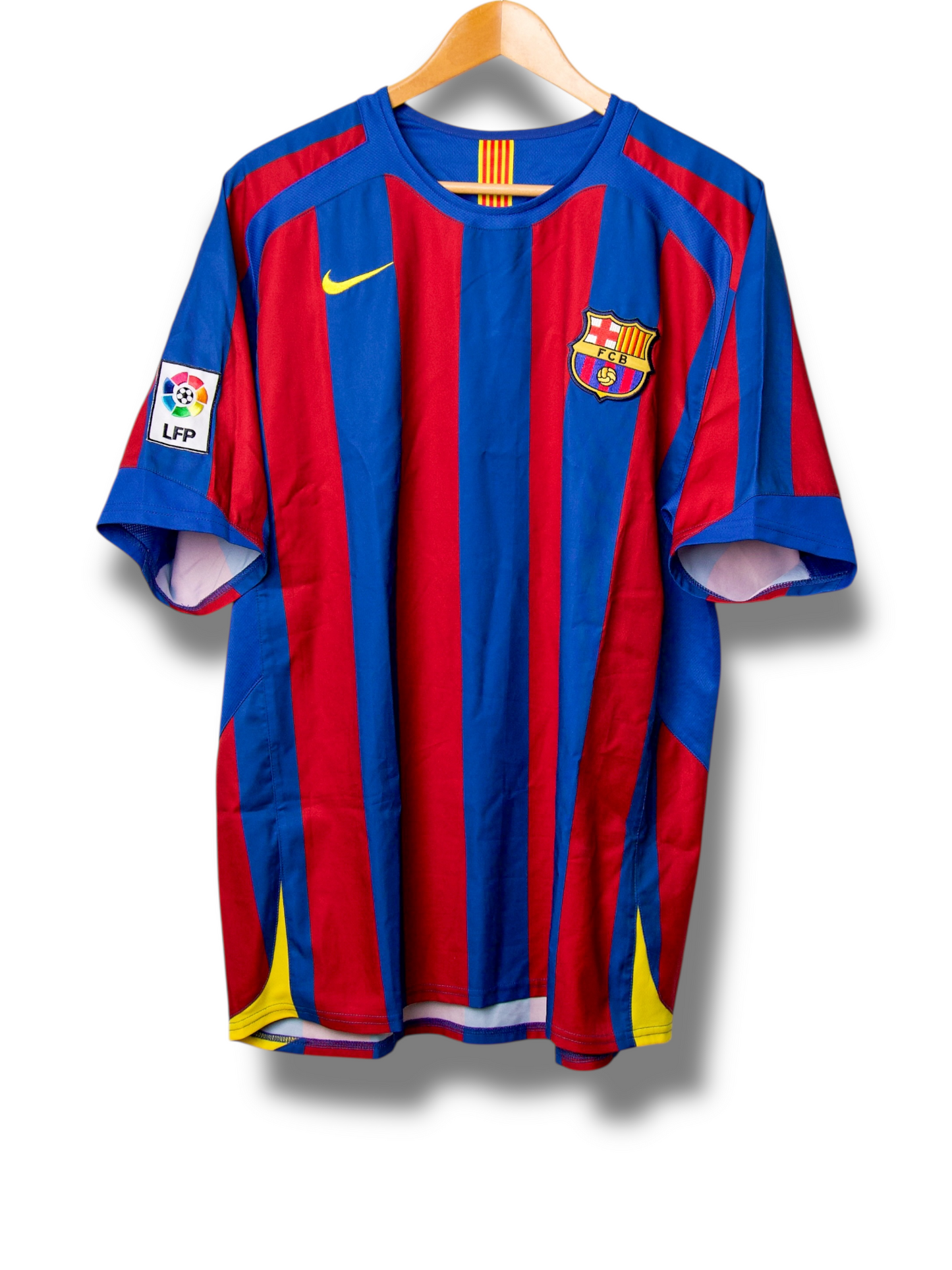 Barcelona 2005/2006 Thuis Shirt Eto'o #9 (L)