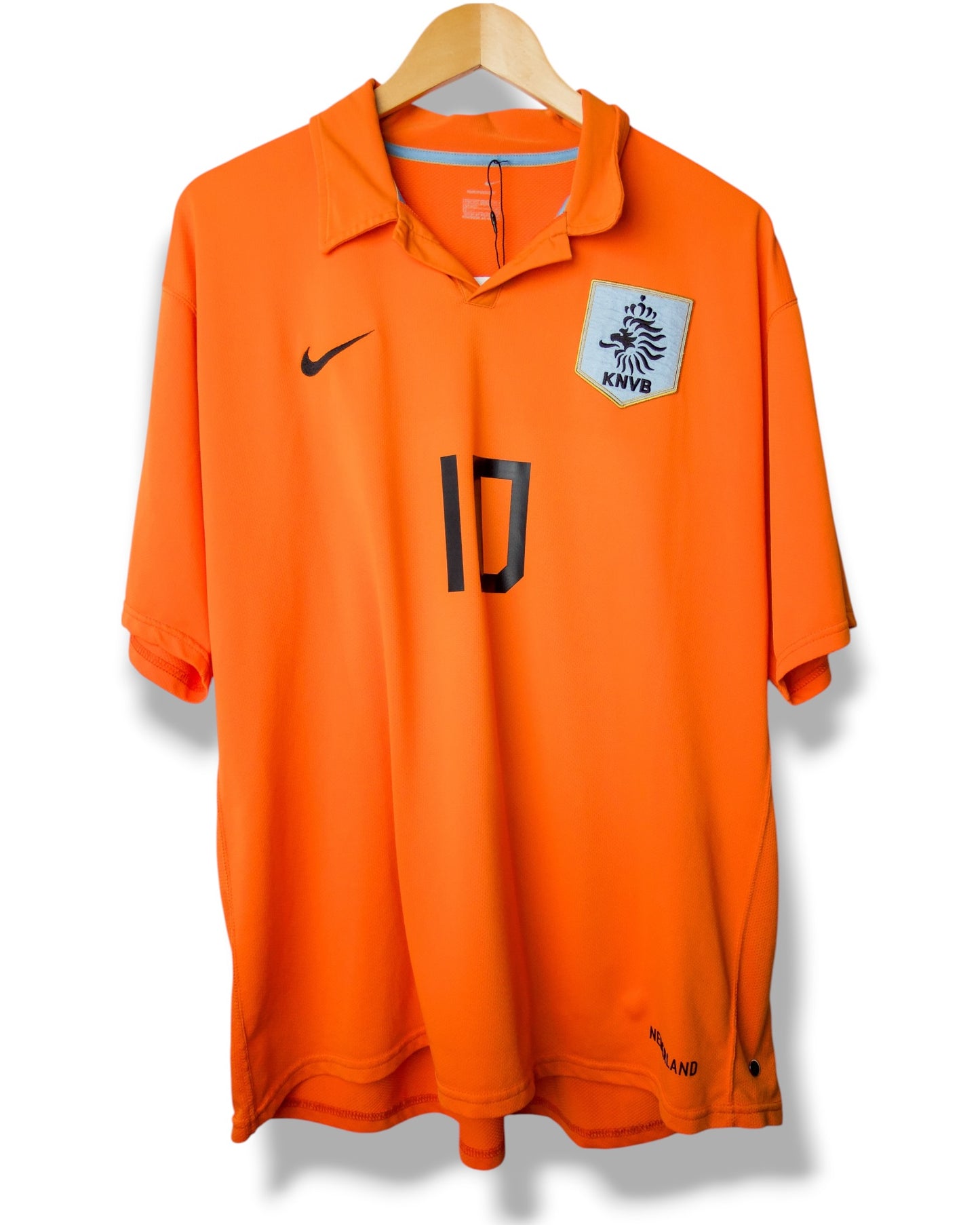 Nederland 2006 Thuis Shirt Van der Vaart #10 (XXL)