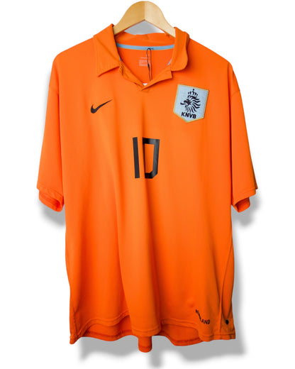 Nederland 2006 Thuis Shirt Van der Vaart #10 (XXL)