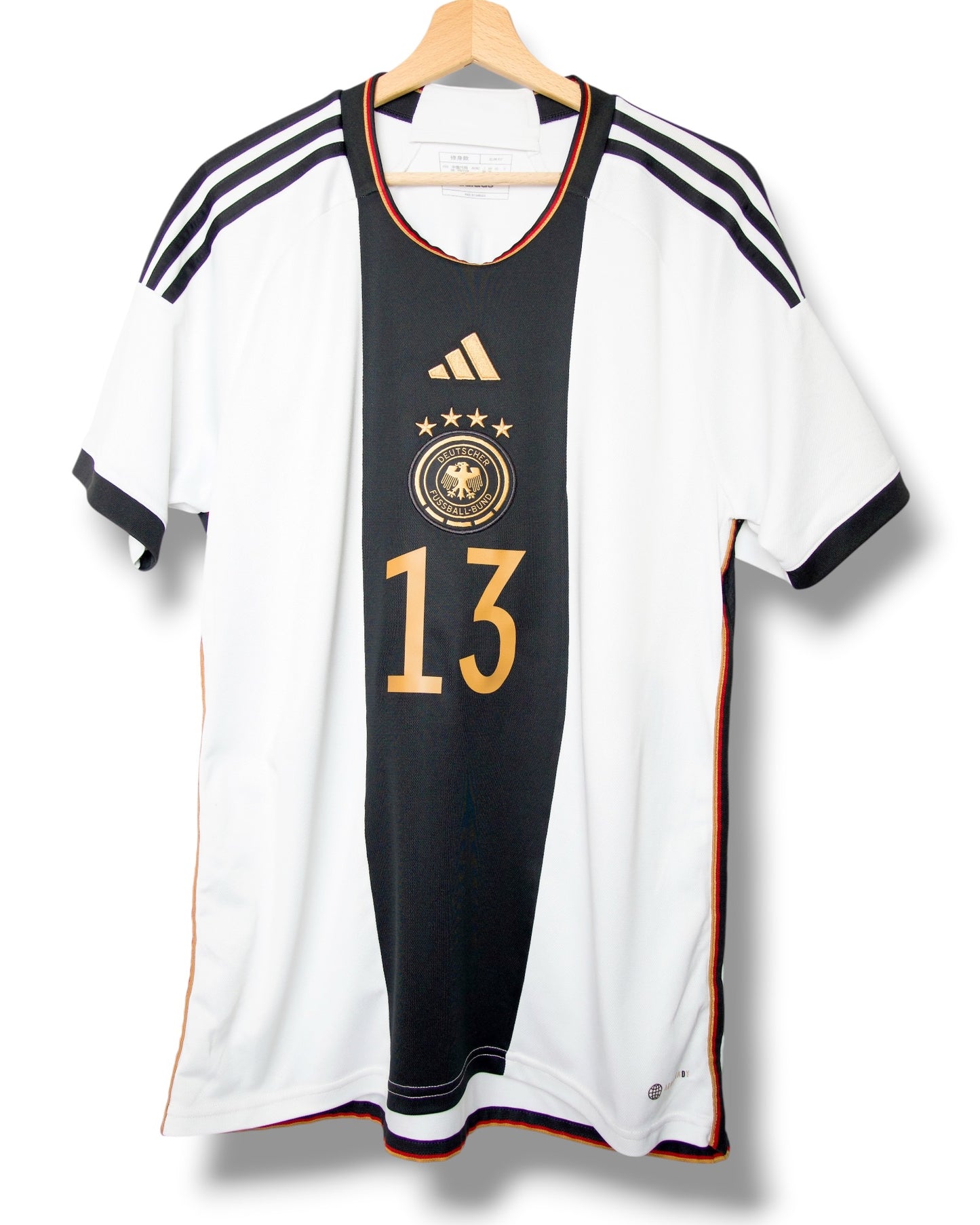 Duitsland 2022 Thuis Shirt Muller #13 (L)