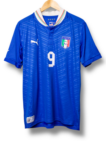 Italie 2012 Thuis Shirt Balotelli #9 (L)