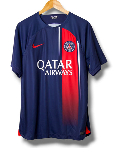 PSG 2023/2024 Thuis Shirt Mbappe #7 (M)