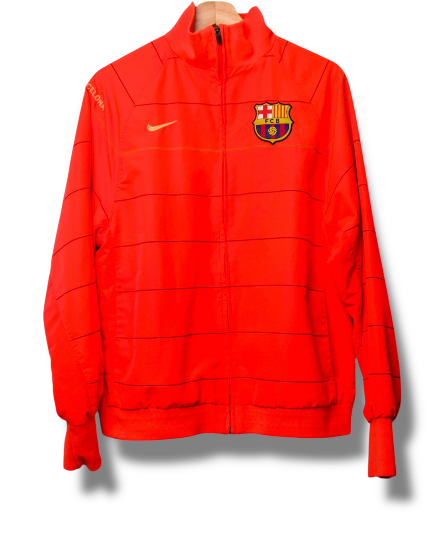 Barcelona 2009/2010 Track Jacket Shirt (M)