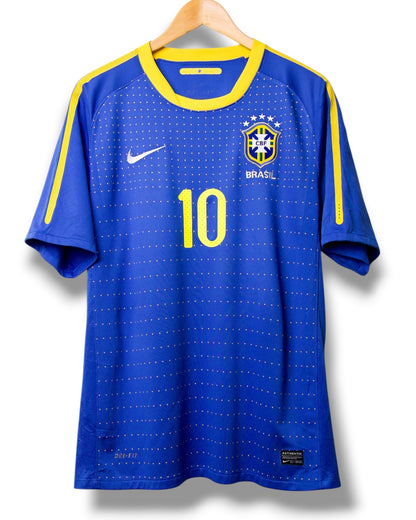 Brazilie 2010 Uit Shirt Kaká #10 (L)