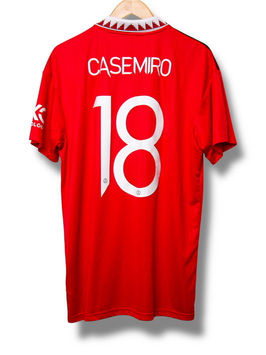 Manchester United 2022/2023 Thuis Shirt Casemiro #18 (L)