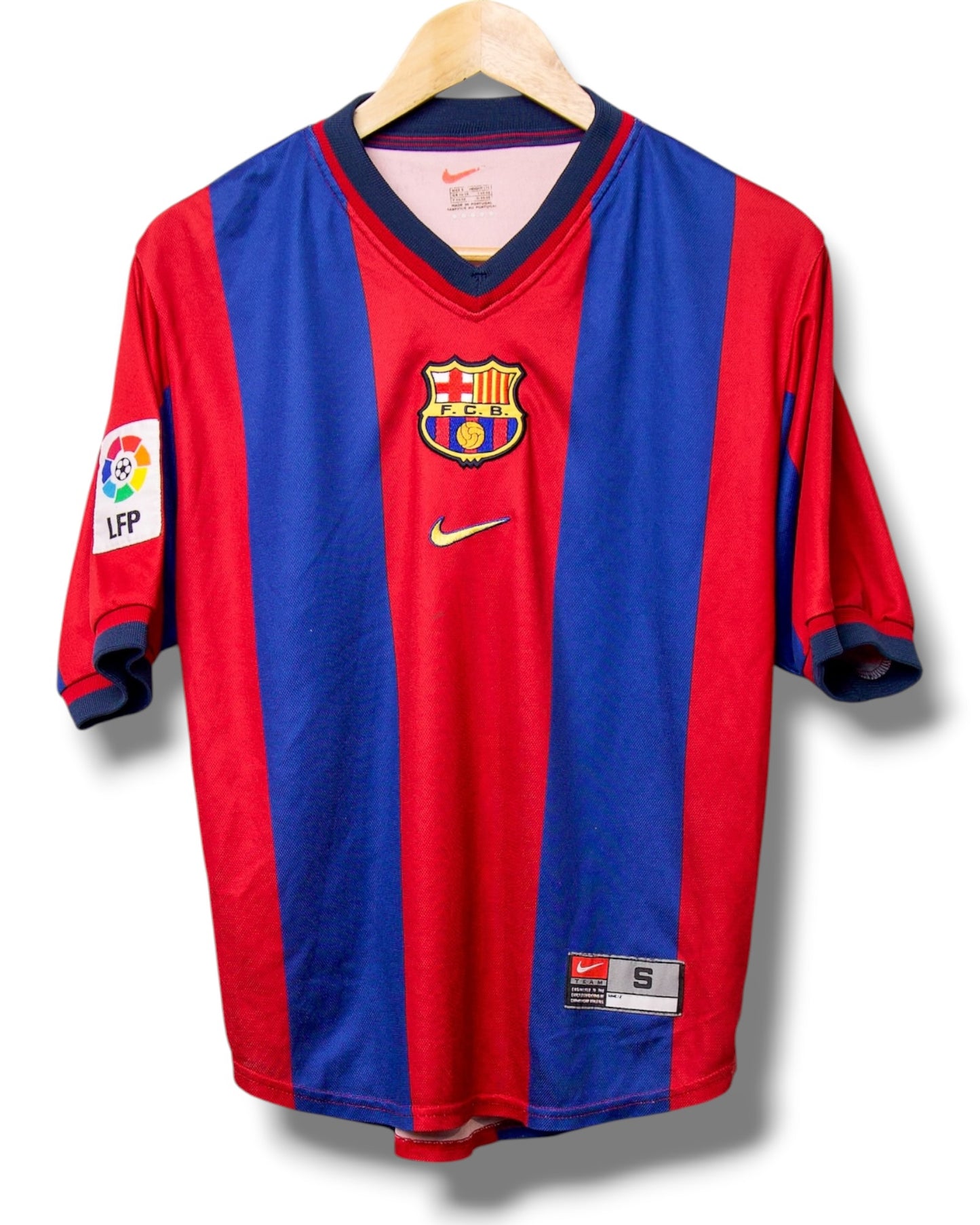 Barcelona 1998/1999 Thuis Shirt (S)
