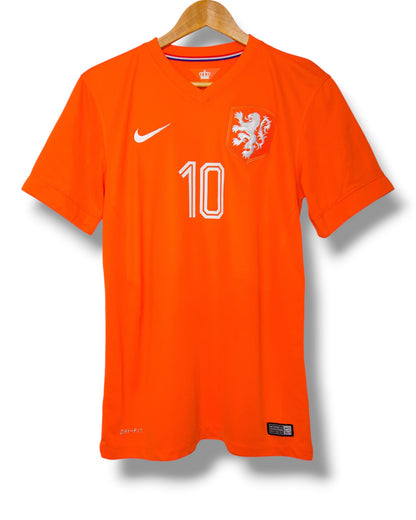 Nederland 2014 Thuis Shirt Sneijder #10 (S)