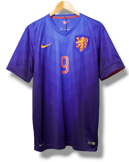 Nederland 2014 Uit Shirt van Persie #9 (L)