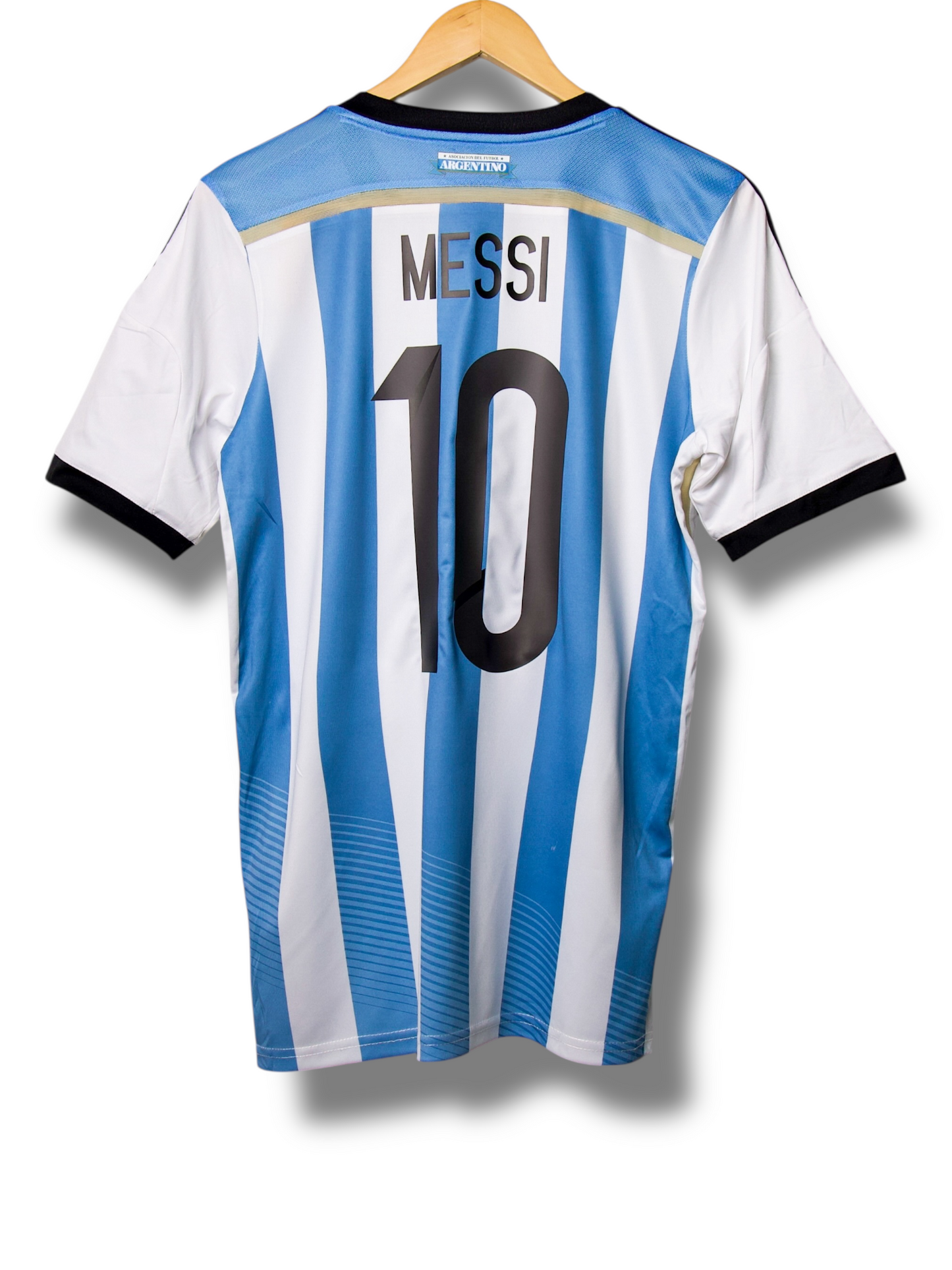Argentinie 2014 Thuis Shirt Messi #10 (L)