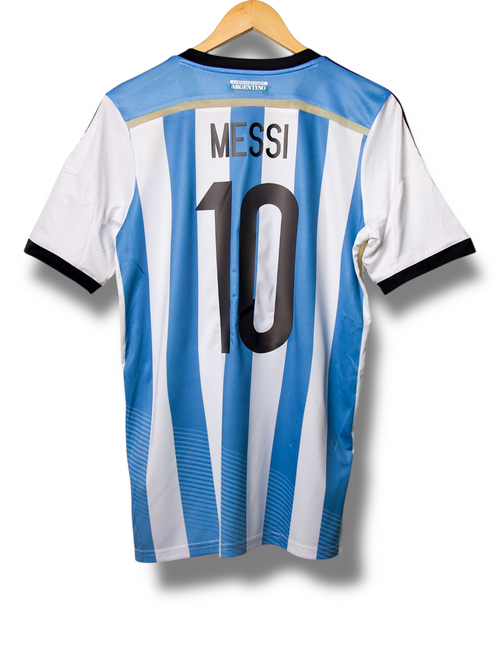 Argentinie 2014 Thuis Shirt Messi #10 (L)