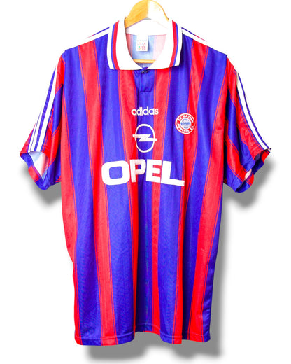 Bayern Munchen 1995/1996 Thuis Shirt Scholl #7 (XL)