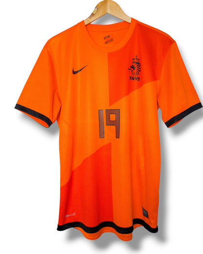 Nederland 2012 Thuis Shirt V Wolfswinkel #19 (M)