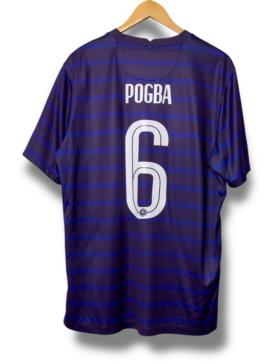Frankrijk 2020 Thuis Shirt Pogba #6 (XL)