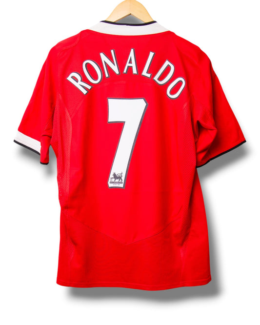 Manchester United 2004/2006 Thuis Shirt Ronaldo #7 (M)
