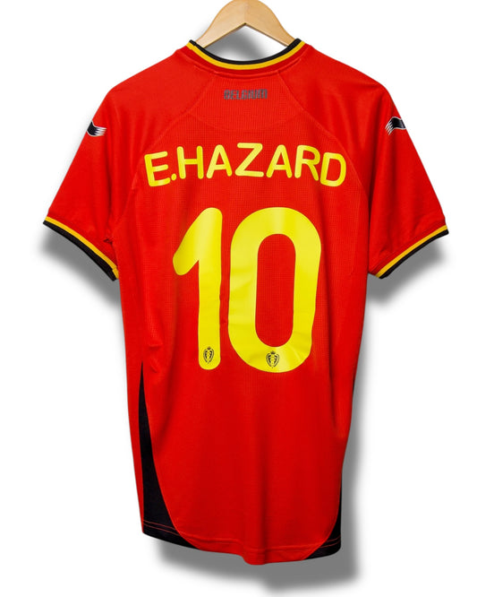 Belgie 2014 Thuis Shirt E.Hazard #10 (M)
