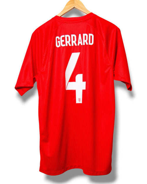 Engeland 2014 Uit Shirt Gerrard #4 (M)