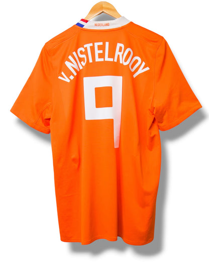 Nederland 2008 Thuis Shirt V. Nistelrooy #9 (L)