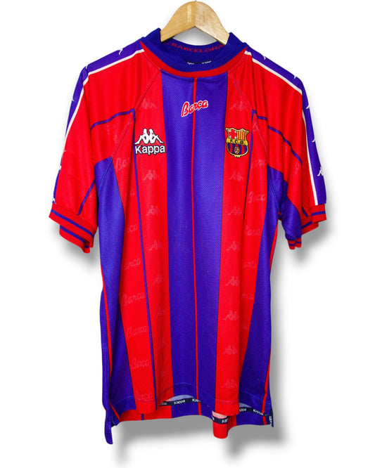 Barcelona 1997/1998 Thuis Shirt (XL)