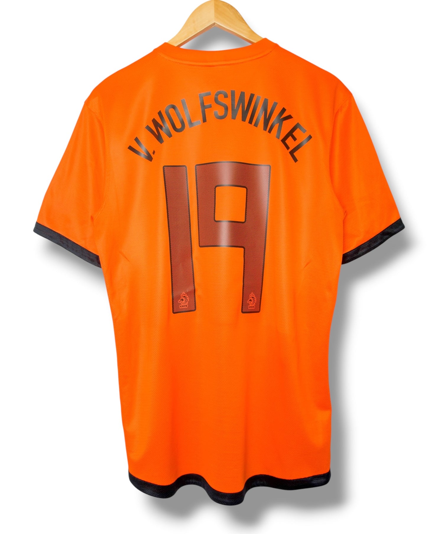 Nederland 2012 Thuis Shirt V Wolfswinkel #19 (M)
