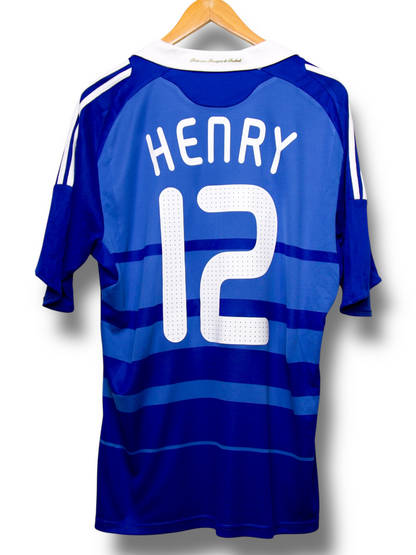 Frankrijk 2008 Thuis Shirt Henry #12 (L)
