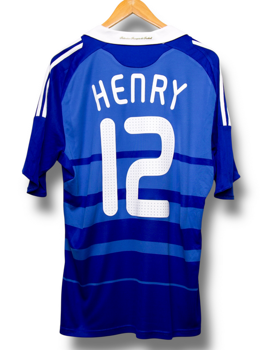 Frankrijk 2008 Thuis Shirt Henry #12 (L)