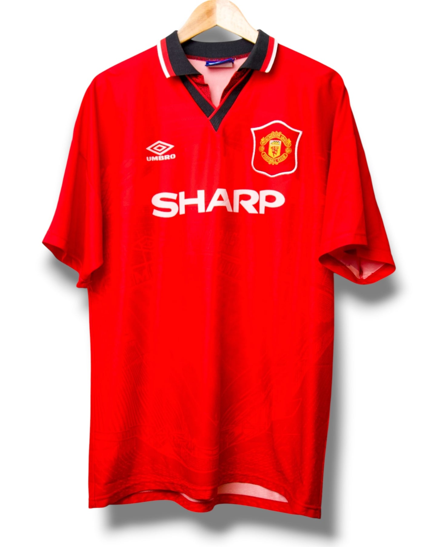 Manchester United 1994 Thuis Shirt Beckham #24 (XL)