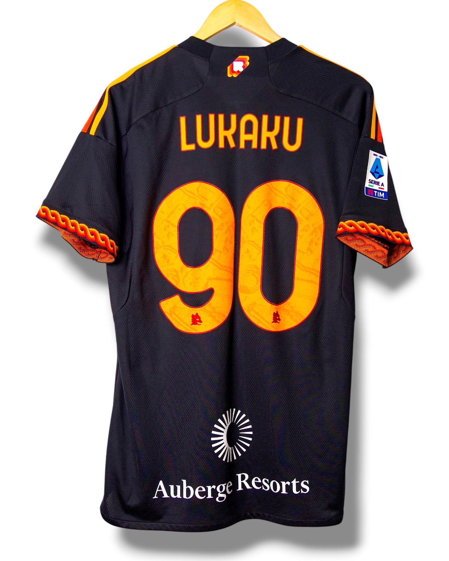 AS Roma 2023/2024 Derde Shirt Lukaku #90 (L)