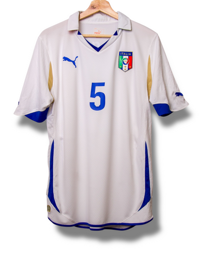 Italie 2010 Uit Shirt Cannavaro #5 (M)