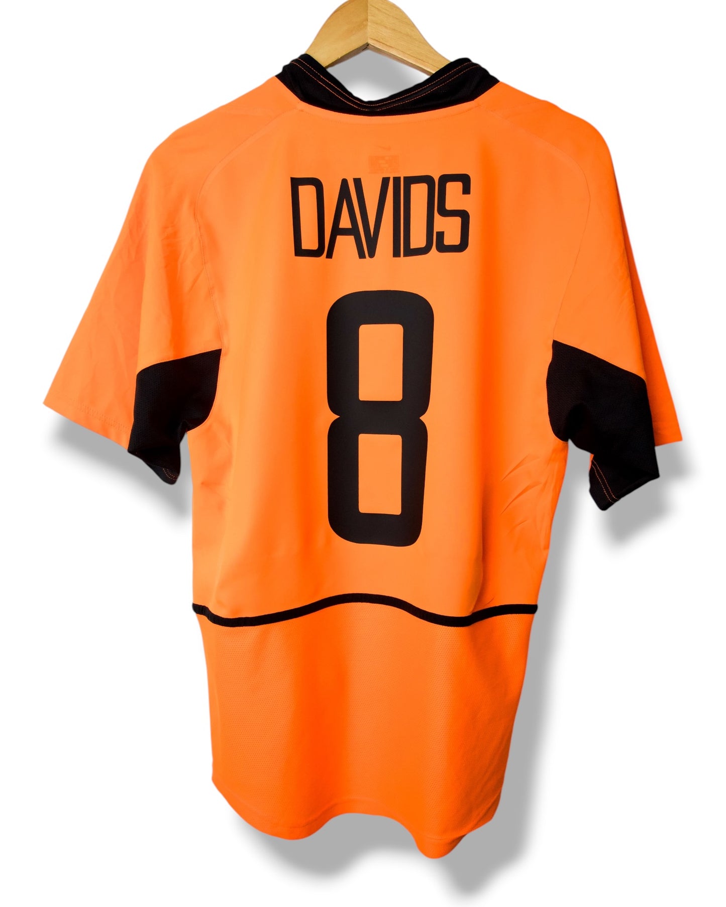 Nederland 2002 Thuis Shirt Davids #8 (M)
