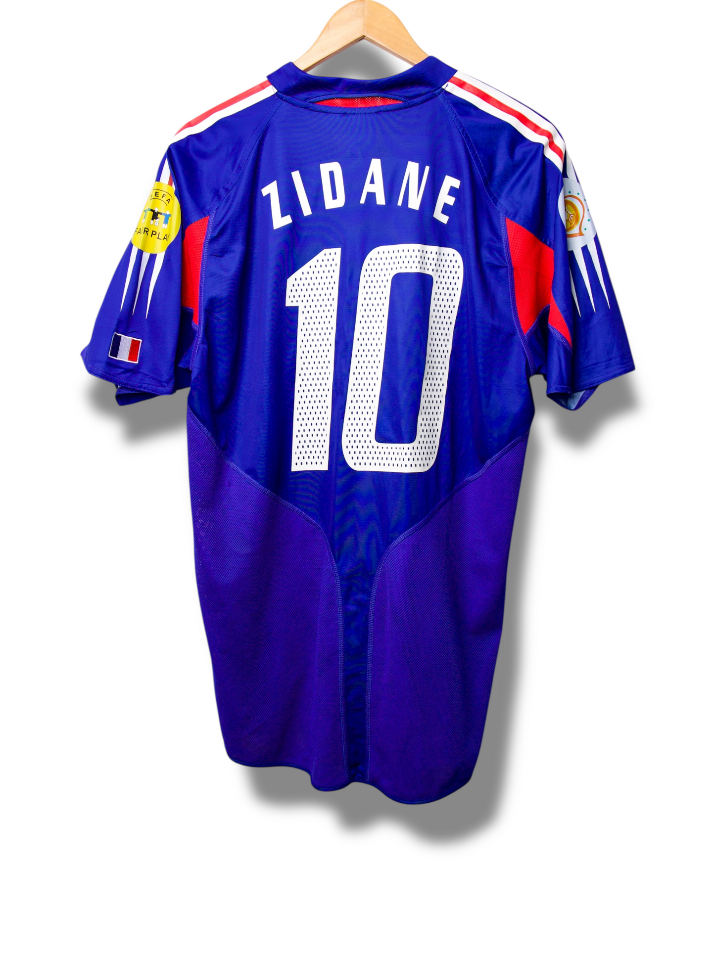 Frankrijk 2004/2006 Thuis Shirt Zidane #10 (M)