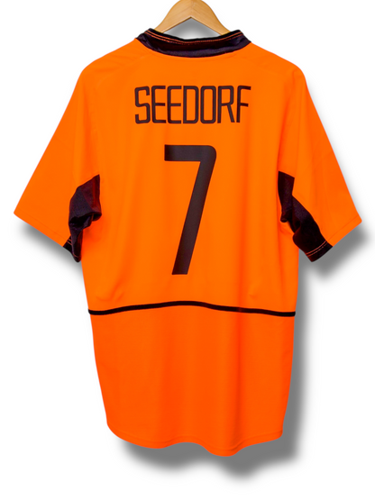 Nederland 2002 Thuis Shirt Seedorf #7 (L)