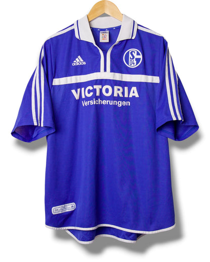 Schalke 04 2001/2002 Thuis Shirt (XXL)