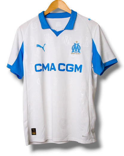 Olympique Marseille 2025/2026 Thuis Shirt (M)