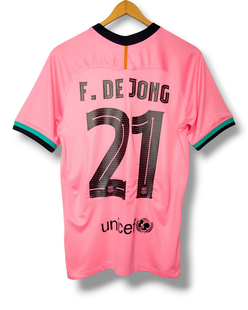 Barcelona 2020/2021 Thuis Shirt De Jong #21 (S)