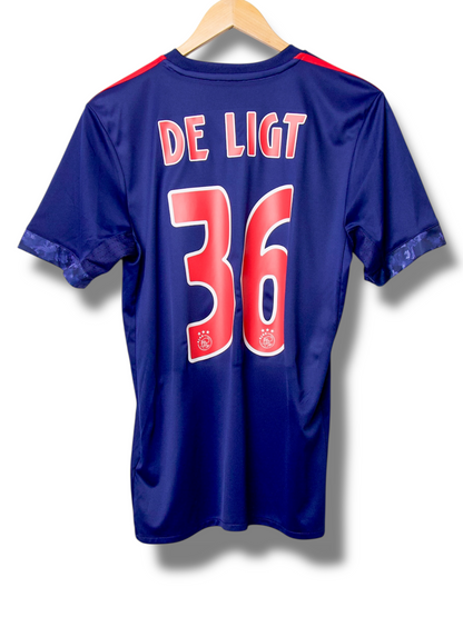 Ajax 2017/2018 Uit Shirt De Ligt #36 (S)