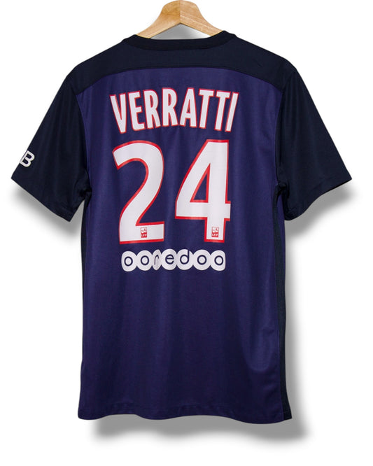 PSG 2015/2016 Thuis Shirt Verratti #24 (M)