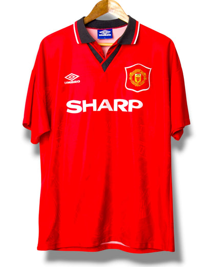 Manchester United 1994 Thuis Shirt Cantona #7 (L)