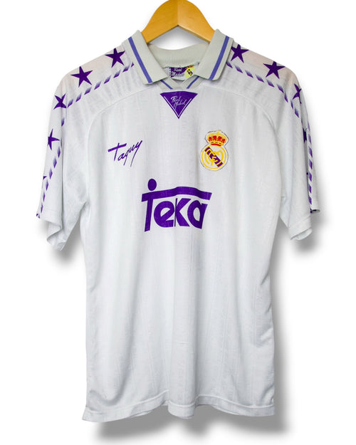 Real Madrid 1996/1997 Thuis Shirt Raul #7 (M)