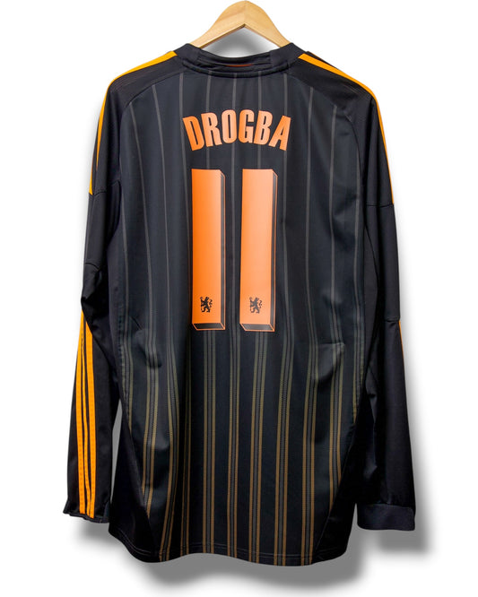 Chelsea 2010/2011 Uit Shirt Drogba #11 (XL)