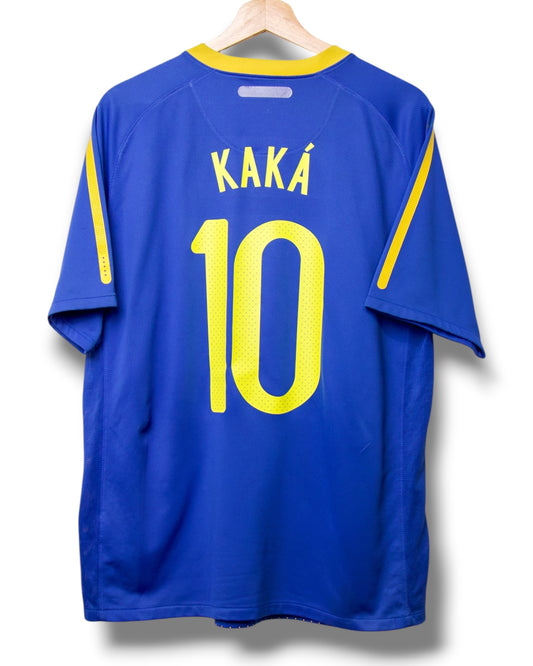 Brazilie 2010 Uit Shirt Kaka #10 (L)