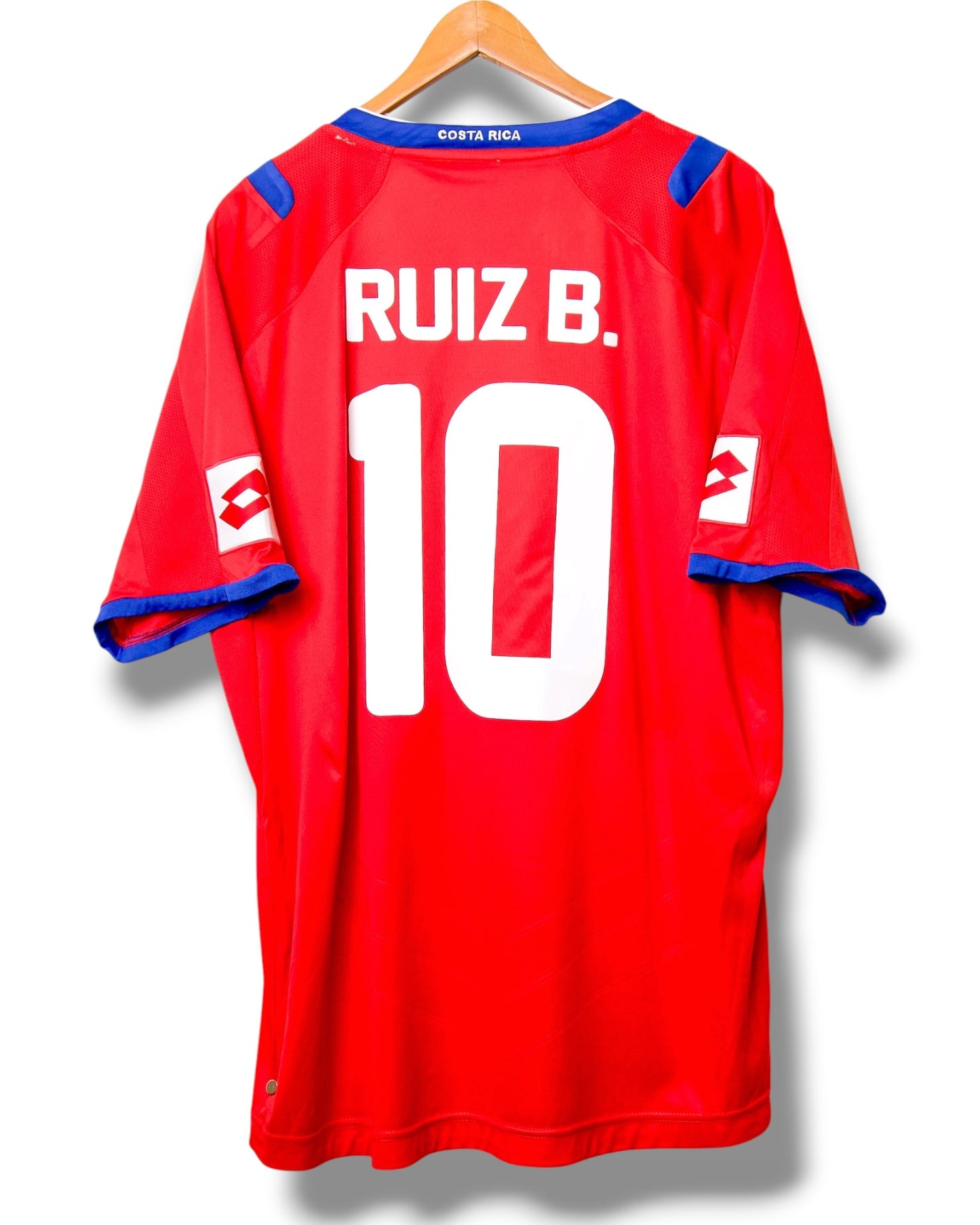 Costa Rica 2014 Thuis Shirt Bryan Ruiz #10 (XL)