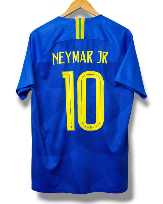 Brazilie 2018 Uit Shirt Neymar #10 (L)