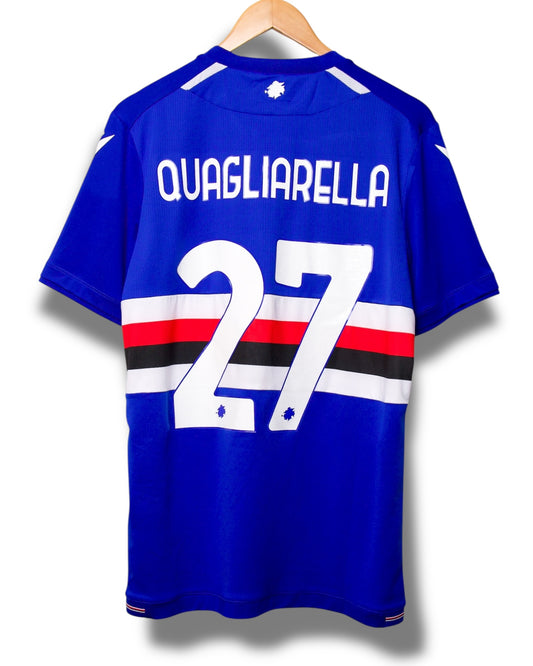 UC Sampdoria 2022/2023 Thuis Shirt Quagliarella #27 (L)