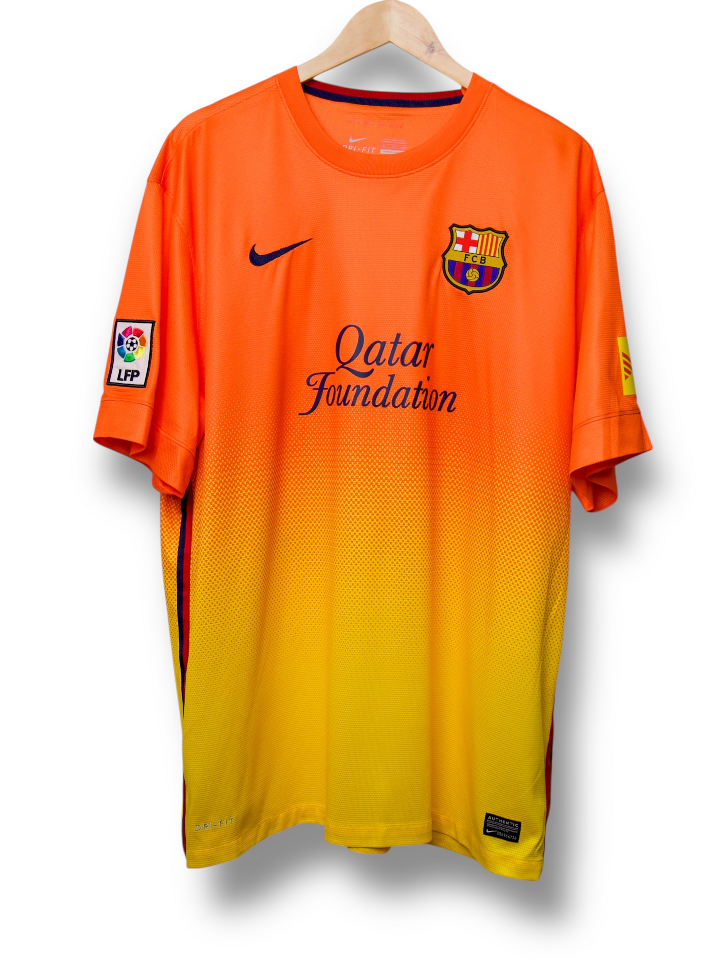 Barcelona 2012/2013 Uit Shirt Xavi #6 (XXL)