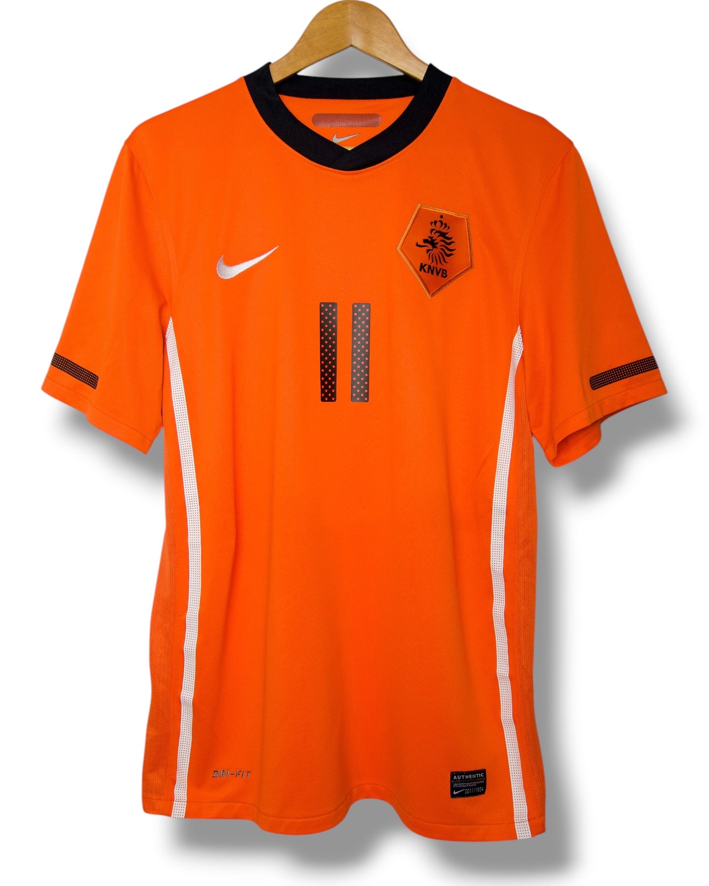 Nederland 2010 Thuis Shirt Robben #11 (M)